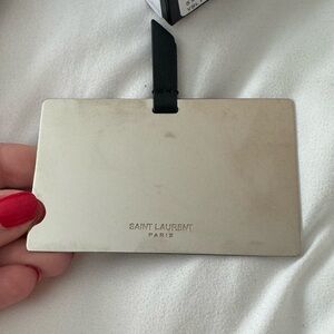 SAINT LAURENT pocket compact mirror new never used